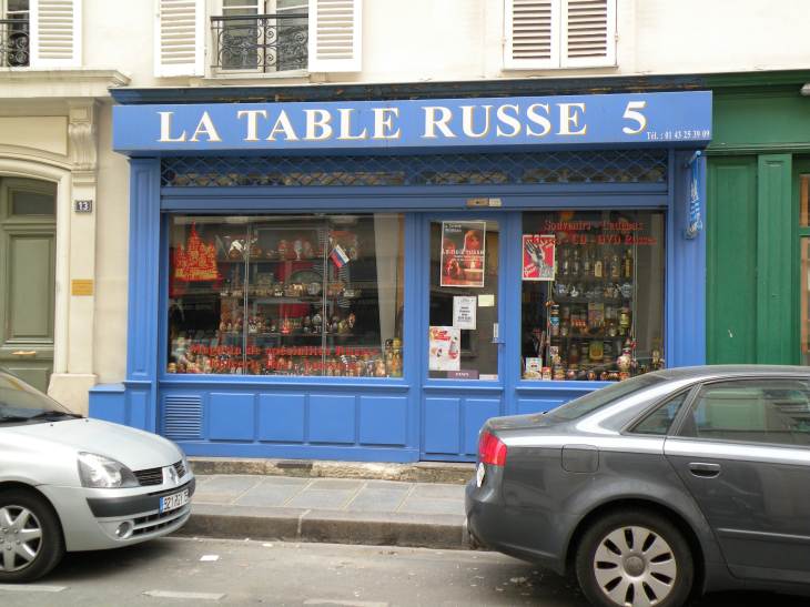 La table Russe 5